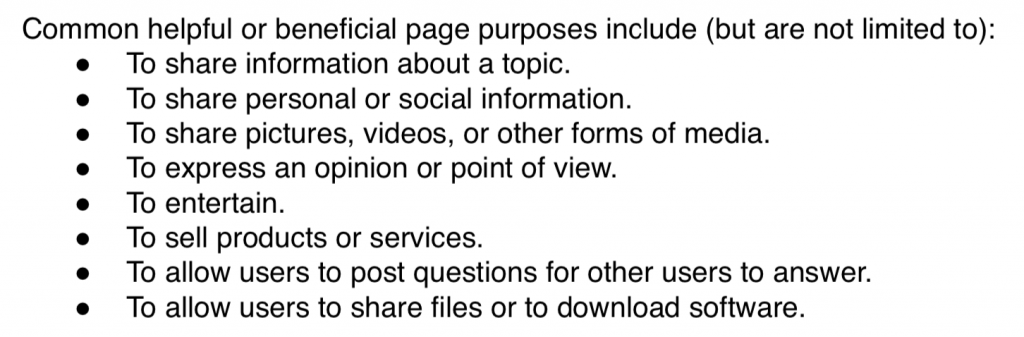 Beneficial-Purpose-Google-Search-Guidelines